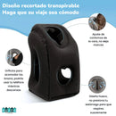 COJÍN REPOSA CABEZA INFLABLE PARA VIAJES - CÓMODO PARA MAYOR DESCANSO
