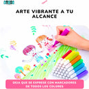 SET DE ARTE DE 208 PIEZAS - IMPULSA LA CREATIVIDAD Y HABILIDADES ARTISTICAS