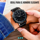RELOJ ELEGANTE PARA HOMBRES - MODELO SKAMEI 1652 DOBLE HORA A PRUEBA DE AGUA