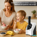MÁQUINA DE HELADOS PARA TODA LA FAMILIA - Crea, mezcla y disfruta tus sabores favoritos