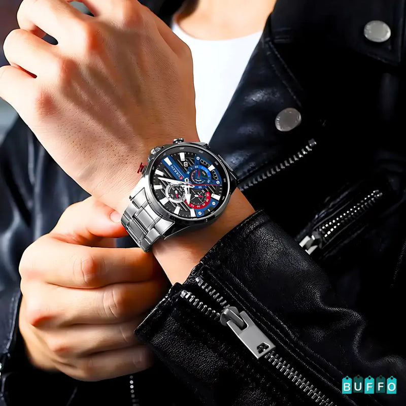 RELOJ DE LUJO PARA HOMBRE - CURREN RESISTENTE AL AGUA MODELO 8415