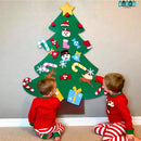 ÁRBOL DE NAVIDAD DE FIELTRO PARA NIÑOS - CREATIVO Y DIVERTIDO PARA TU PEQUEÑO
