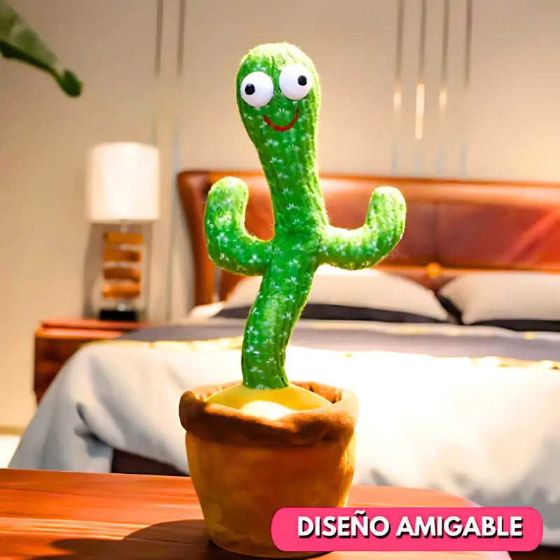 CACTUS BAILARIN CON IMITACIÓN DE VOZ - DIVERTIDO E INTERACTIVO