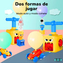 CUBO LANZADOR DE AUTOS CON GLOBOS - DIVERTIDO Y EDUCATIVO PARA TU PEQUEÑO