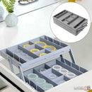 ORGANIZADOR PLEGABLE DE 3 NIVELES PARA CAJONES - MAXIMIZA EL ESPACIO EN TUS CAJONES