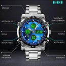 RELOJ ELEGANTE PARA HOMBRES - MODELO SKM3I DIGITAL 1389