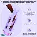 SÚPER COMBO WAER - RIZADORA AUTOMÁTICA + CEPILLO SECADOR - RIZADOS PERFECTOS EN MINUTOS