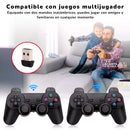 CONSOLA RETRO GAME STICK X2 DE 128 GB - DISRUTA DE MÁS DE 3.000 JUEGOS CLÁSICOS