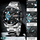 RELOJ CURREN DE LUJO PARA HOMBRE - MODELO 8402 RESISTENTE AL AGUA
