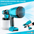 PAINT PRO™ - PISTOLA PULVERIZADORA DE PINTURA INALÁMBRICA CON 2 BATERIAS - PINTA RÁPIDO Y AHORRA ENERGÍA