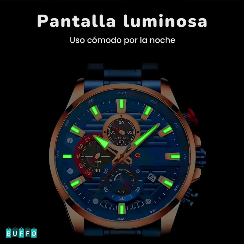 RELOJ DE LUJO PARA HOMBRE - CURREN RESISTENTE AL AGUA MODELO 8415