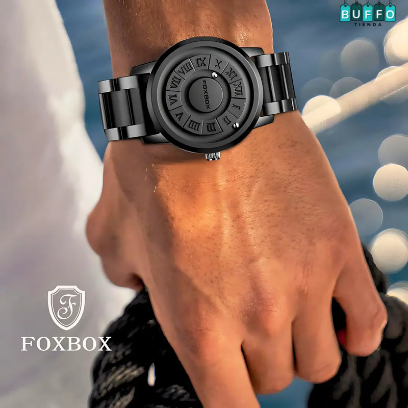 RELOJ FOXBOX MAGNÉTICO PARA HOMBRES - DISEÑO ÚNICO Y ELEGANTE