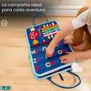 LIBRO TIPO MALETA DE APRENDIZAJE DIDCTICO - 25 PIEZAS EN 1 PARA NIÑOS