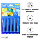 SET DE 48 VARILLAS DE LIMPIEZA - PREVIENE ATASCOS Y ELIMINA LOS MALOS OLORES