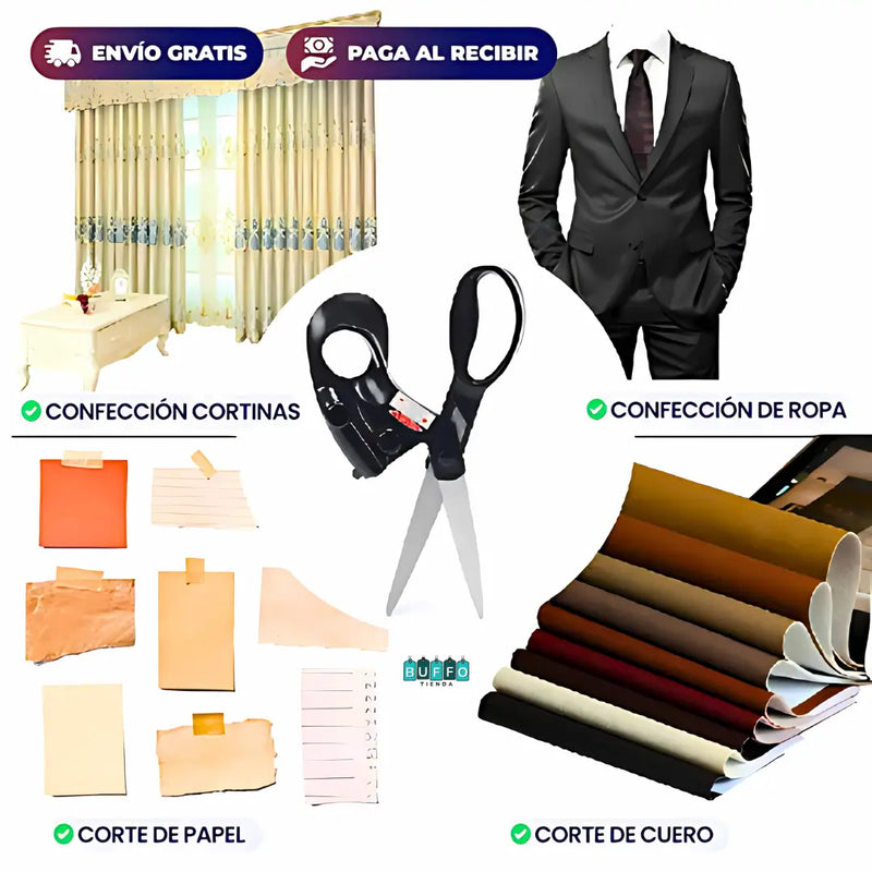 TIJERAS CON LASER - Corte recto sin esfuerzo y sin errores