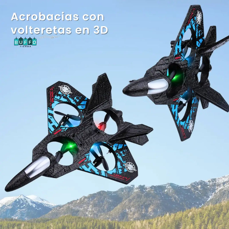 AVIÓN A CONTROL REMOTO, GRAN ALTURA Y SIMPLE DE MANIOBRAR - ULTRA RESISTENTE