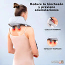 MASAJEADOR MULTIFUNCIONAL CON CALEFACCIÓN - MASAJEA CUELLO, HOMBROS Y ESPALDA