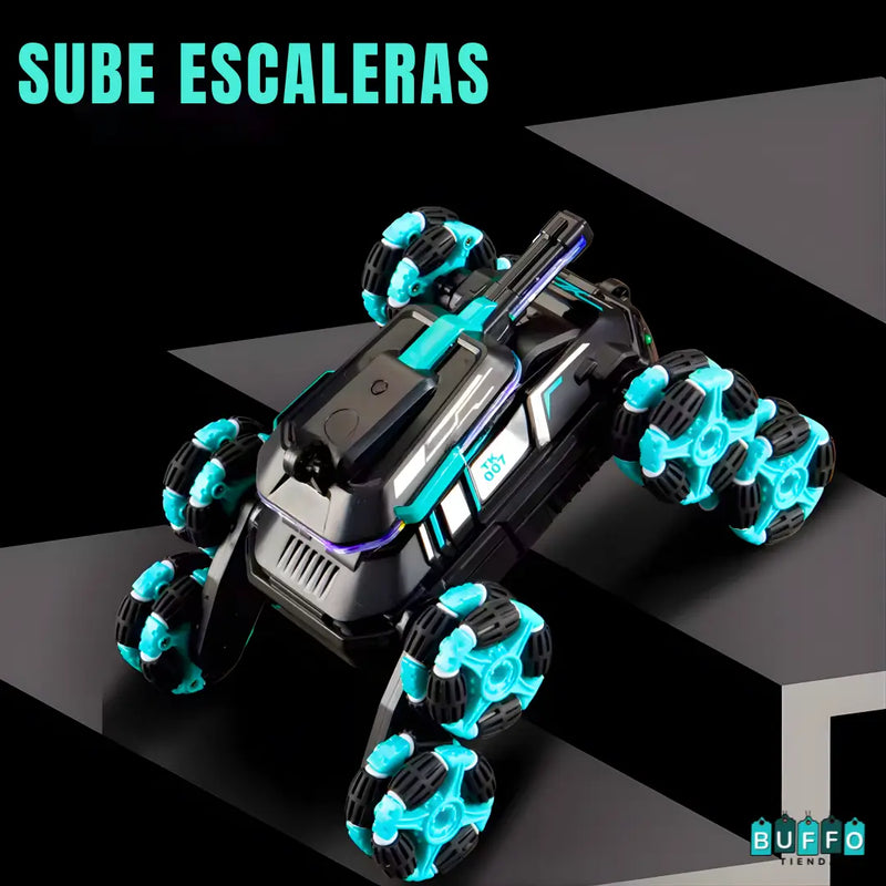 TANQUE ACROBATICO CON MANILLA Y CONTROL REMOTO - DIVERSIÓN SIN FIN