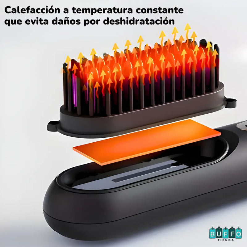 MINI CEPILLO ALISADOR PORTÁTIL - TU CABELLO IMPECABLE EN TODO MOMENTO