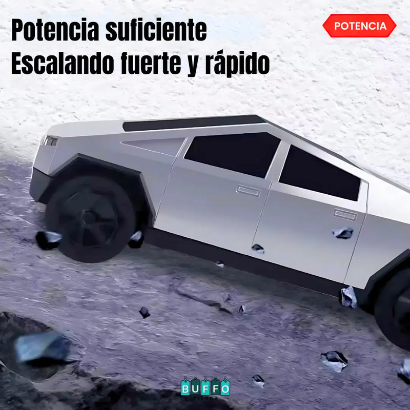 CARRO CYBERTRUCK A CONTROL REMOTO - UNA EXPERIENCIA DE CONDUCCIÓN REAL