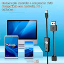 CÁMARA ENDOSCÓPICA 3 EN 1 DE 5 METROS -  OBSERVA Y GRABA LUGARES ESTRECHOS