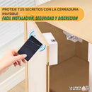 CERRADURA INVISIBLE DE APERTURA CON TARJETA - CONVIERTE CUALQUIER CAJON EN UNA CAJA FUERTE