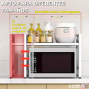 ESTANTE DE METAL PARA MICROONDAS - ENVIO GRATIS (🥈