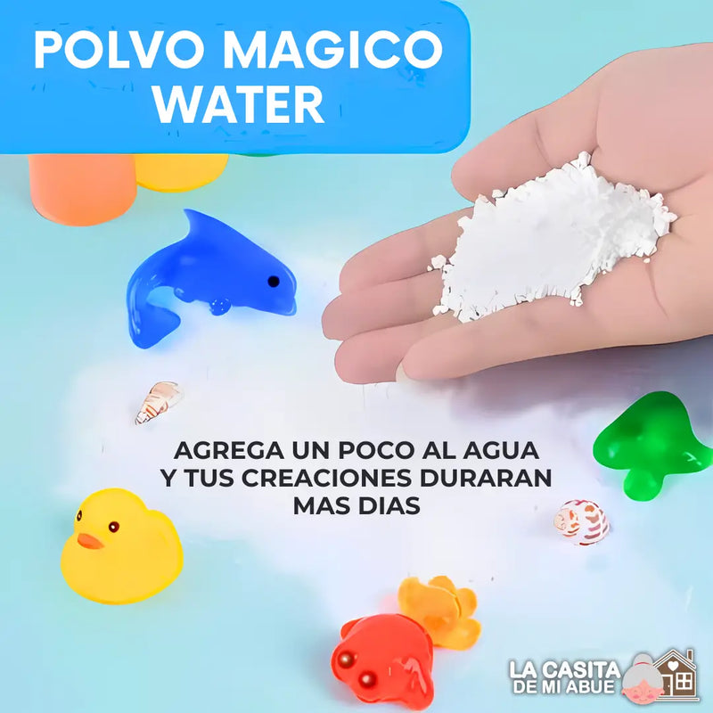 KIT CAJA MAGICA DE GEL DE AGUA PARA NIÑOS - DIVERSION SIN CELULARES
