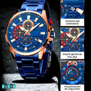 RELOJ DE LUJO PARA HOMBRE - CURREN  8415 RESISTENTE AL AGUA 20 METROS