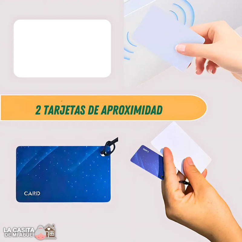 CERRADURA INVISIBLE DE APERTURA CON TARJETA - CONVIERTE CUALQUIER CAJON EN UNA CAJA FUERTE