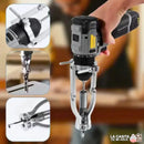 ADAPTADOR + SET DE X4 BROCAS CUADRADAS PARA MADERA - PRECISIÓN Y POTENCIA