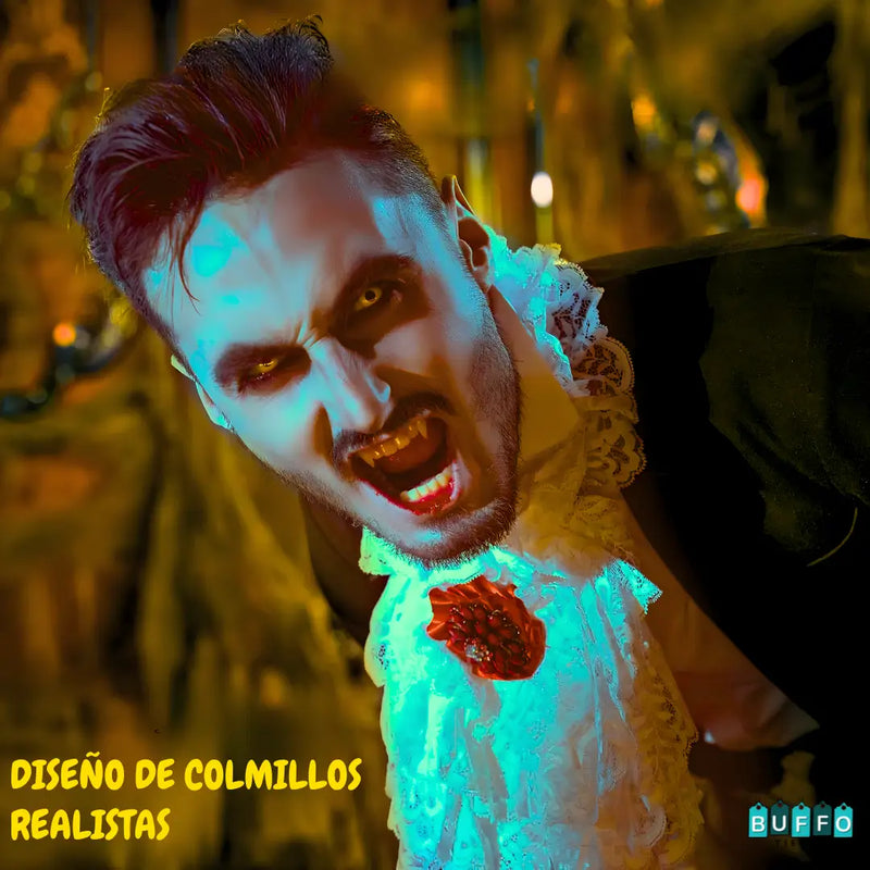 PAGA 1 Y LLEVA 2  - COLMILLOS DE VAMPIRO RETRÁCTILES - Cómodos y ultrarealistas