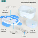 LONCHERA PORTA COMIDA ELÉCTRICA - MANTÉN TU COMIDA CALIENTE