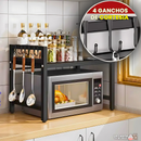 ESTANTE DE METAL PARA MICROONDAS - ENVIO GRATIS (🥈