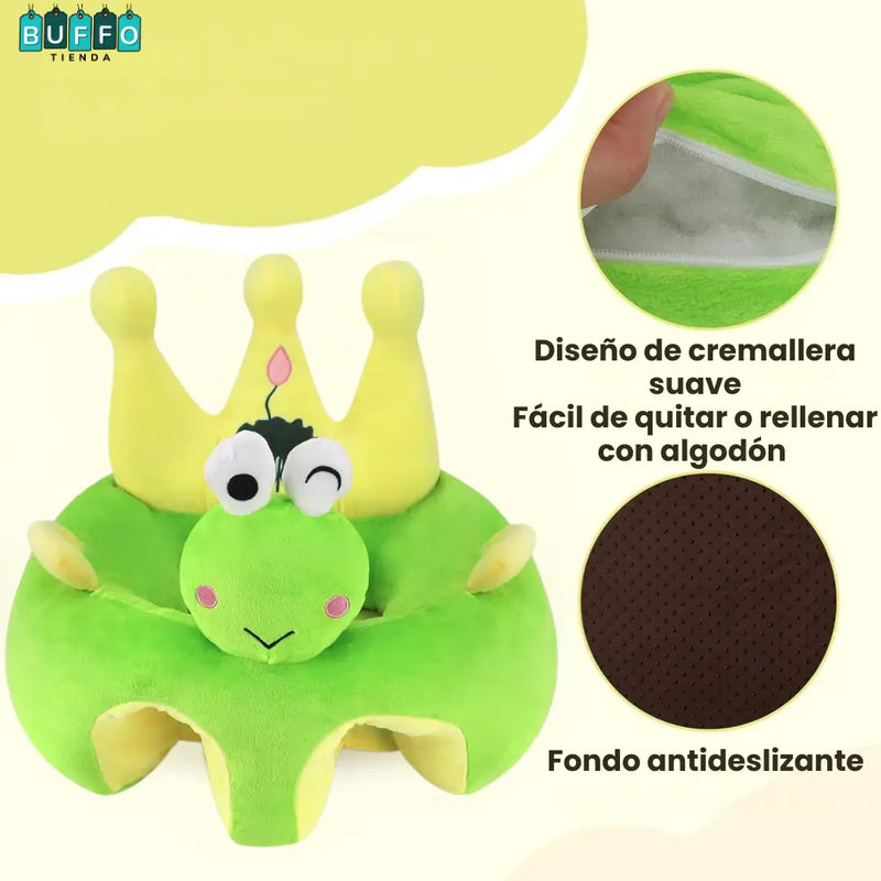 COJIN DE APOYO PARA BEBE - MEJORA LA POSTURA Y EL EQUILIBRIO AL SENTARSE