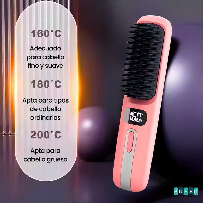 MINI CEPILLO ALISADOR PORTÁTIL - TU CABELLO IMPECABLE EN TODO MOMENTO