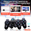 CONSOLA RETRO GAME STICK X2 DE 128 GB - DISRUTA DE MÁS DE 3.000 JUEGOS CLÁSICOS