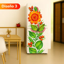 PAPEL ADHESIVO DECORATIVO PARA NEVERAS - Retoques  modernos sin complicaciones