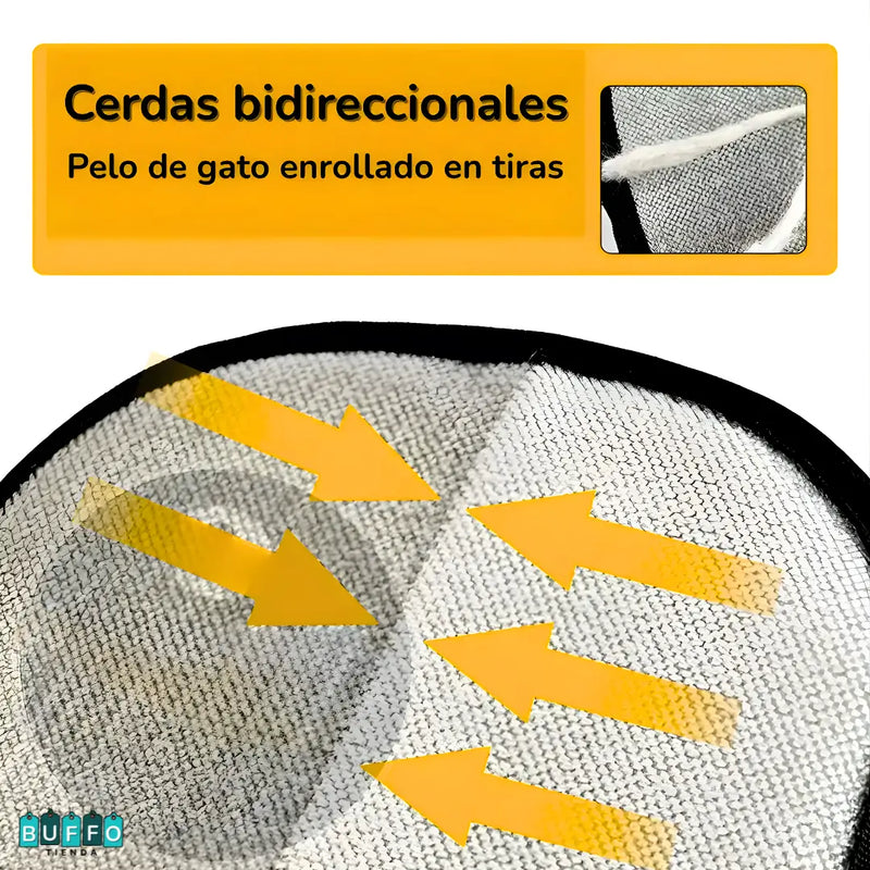 GUANTE REMOVEDOR DE PELO PARA MASCOTAS - EFECTIVO Y REUTILIZABLE