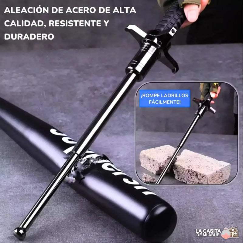 BASTÓN TAMBO PARA AUTODEFENSA - HERRAMIENTA DE SEGURIDAD PERSONAL