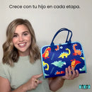 LIBRO TIPO MALETA DE APRENDIZAJE DIDCTICO - 25 PIEZAS EN 1 PARA NIÑOS