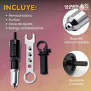 JIGONG® KIT REMACHADORA ELECTRICA ADAPTABLE PARA TALADRO