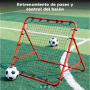 KICK MASTER® - RED DE REBOTE PLEGABLE PARA ENTRENAMIENTOS DEPORTIVOS
