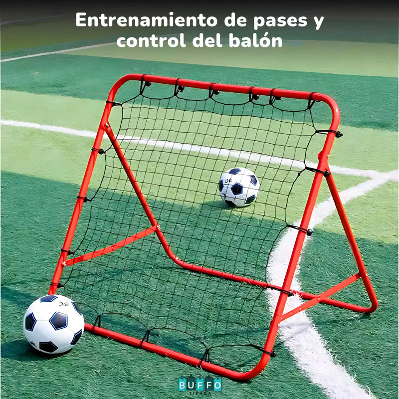 KICK MASTER® - RED DE REBOTE PLEGABLE PARA ENTRENAMIENTOS DEPORTIVOS
