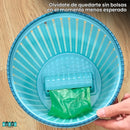 BOTE DE BASURA CON DISPENSADOR DE BOLSAS - Despídete de los derrames y malos olores