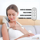 MASAJEADOR MULTIFUNCIONAL CON CALEFACCIÓN - MASAJEA CUELLO, HOMBROS Y ESPALDA