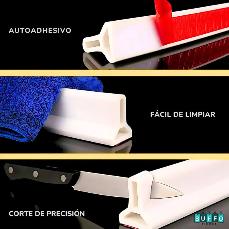 TIRA IMPERMEABLE PARA BAÑO DE 2 METROS - BARRERA IDEAL PARA RETENER EL AGUA