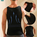 FAJA DE HOMBRE TIPO SAUNA - ACELERA EL CALOR CORPORAL PARA AUMENTAR LA SUDORACION