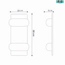 PandaBear - Almohada de apoyo para dormir de lado para bebés