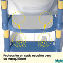 ESCALERA DE BAÑO PARA NIÑOS - sin caídas, sin sustos